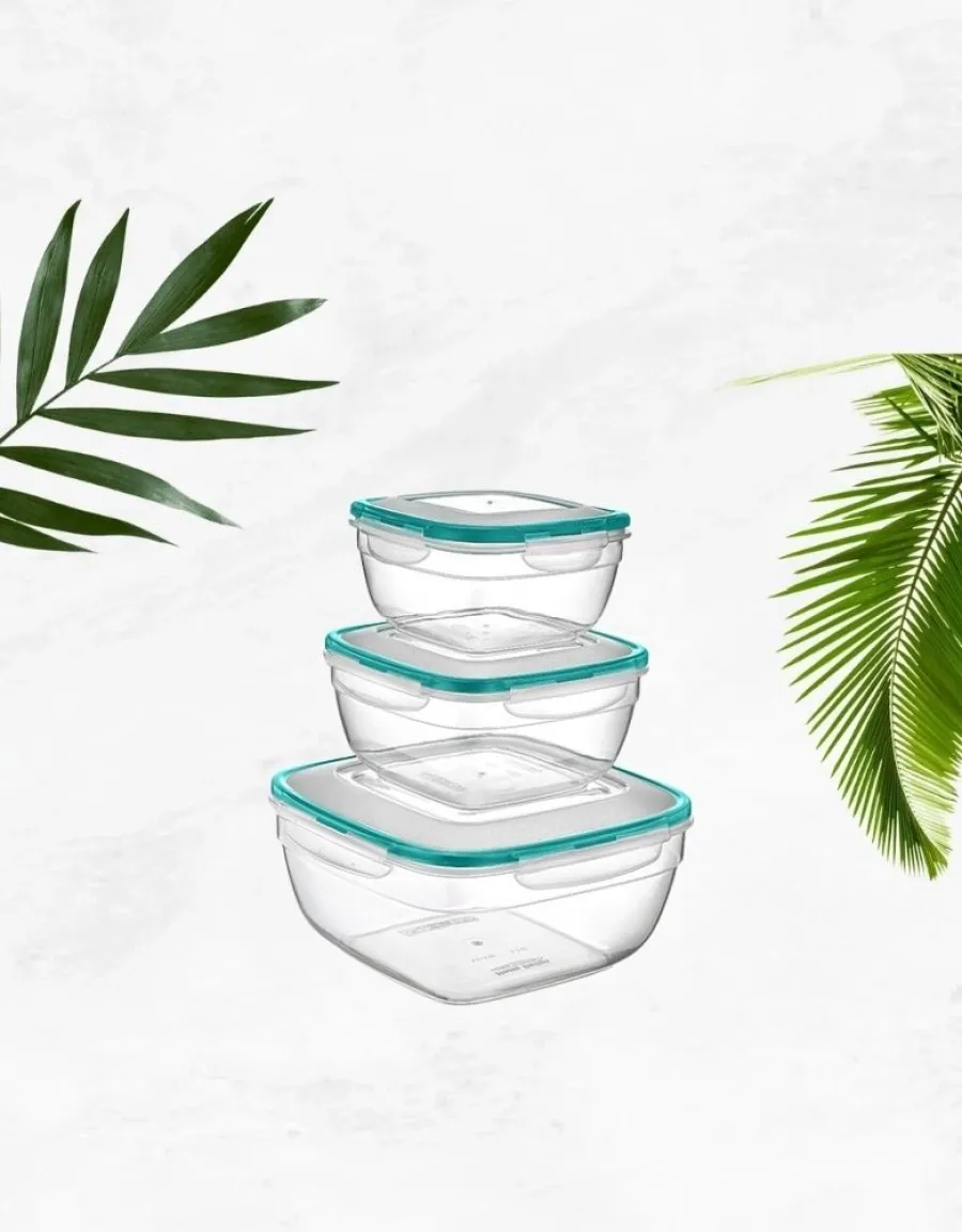  IRAK PLAST.LC300 RM01 FRESH BOX 3 LÜ SET*24